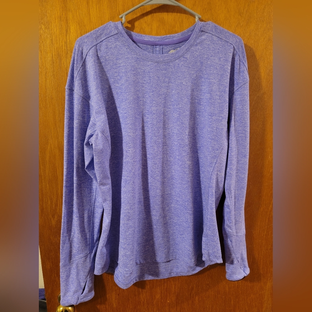 Large purple Avia long-sleeve